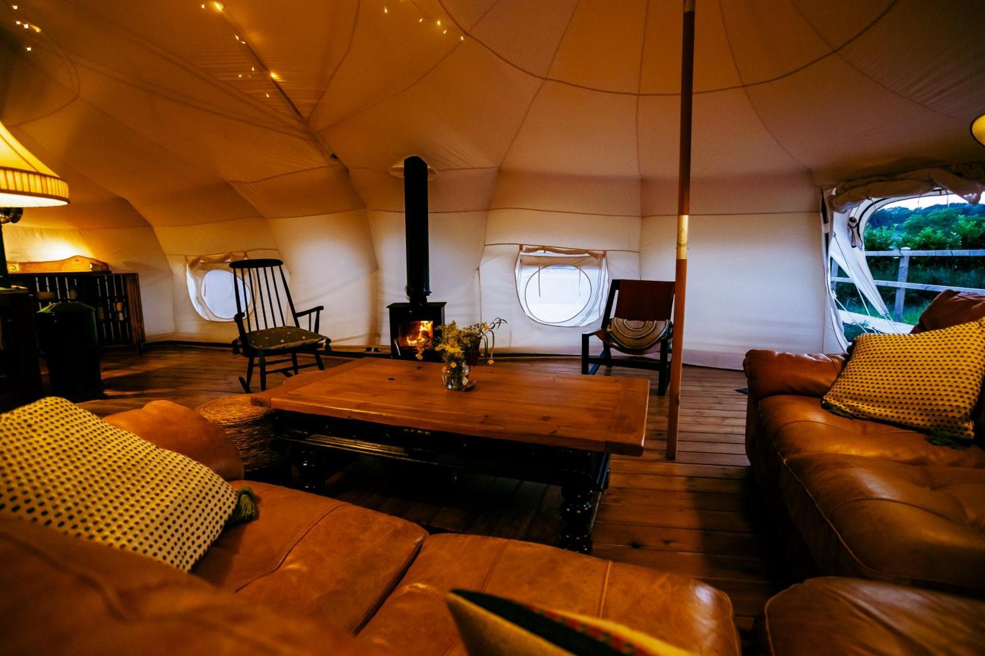 Luxury Glamping Retreat In Battle Villa Eksteriør bilde