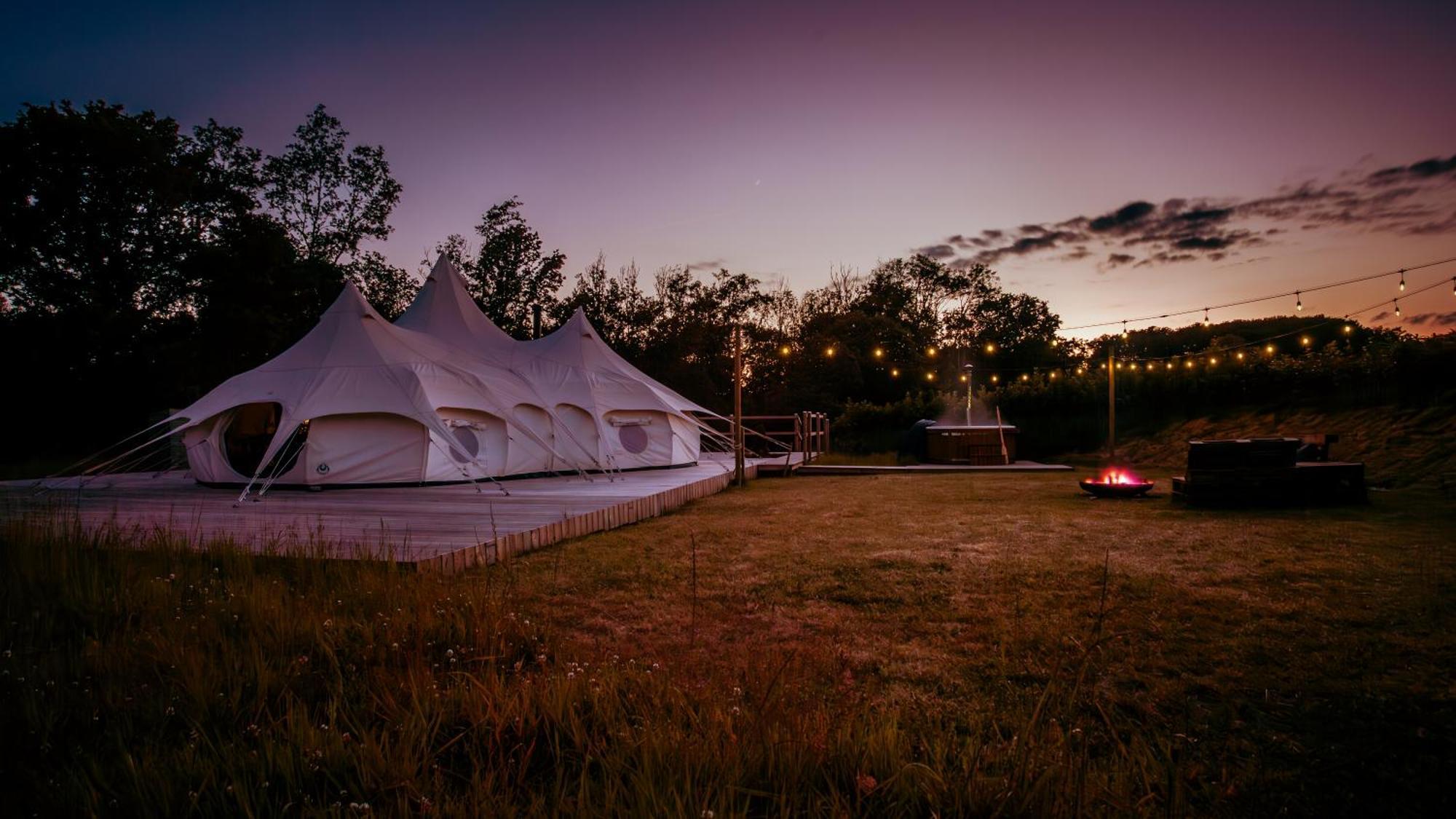Luxury Glamping Retreat In Battle Villa Eksteriør bilde