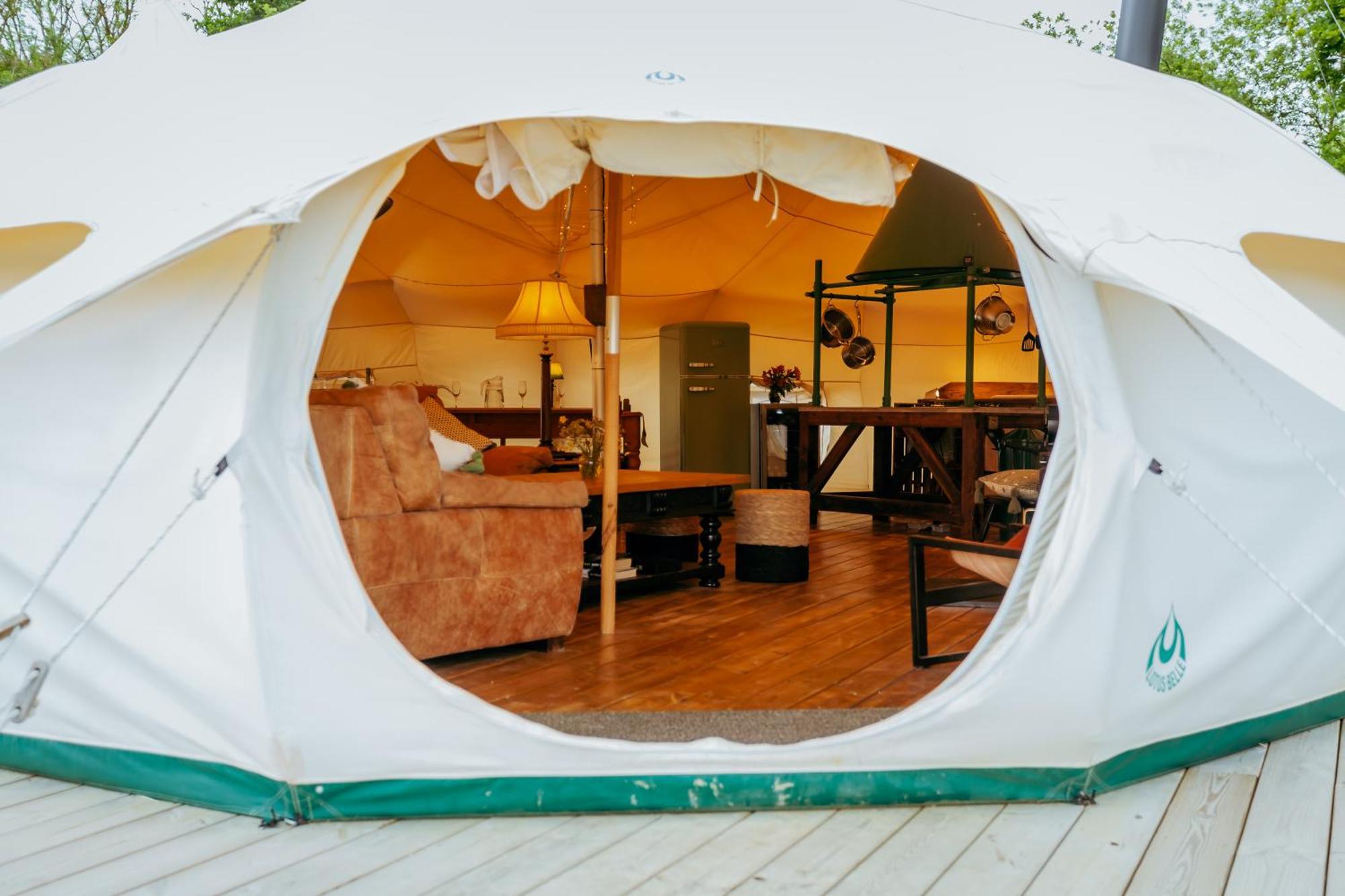 Luxury Glamping Retreat In Battle Villa Eksteriør bilde