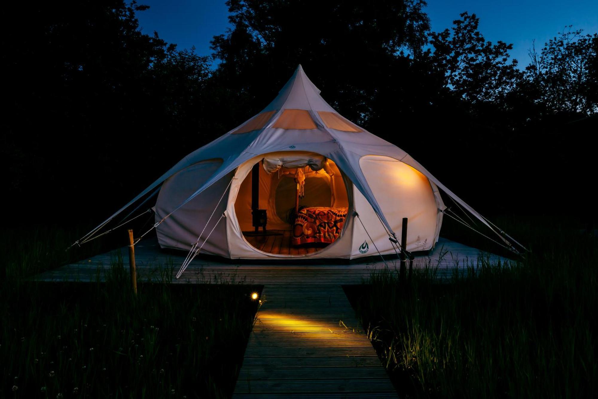 Luxury Glamping Retreat In Battle Villa Eksteriør bilde