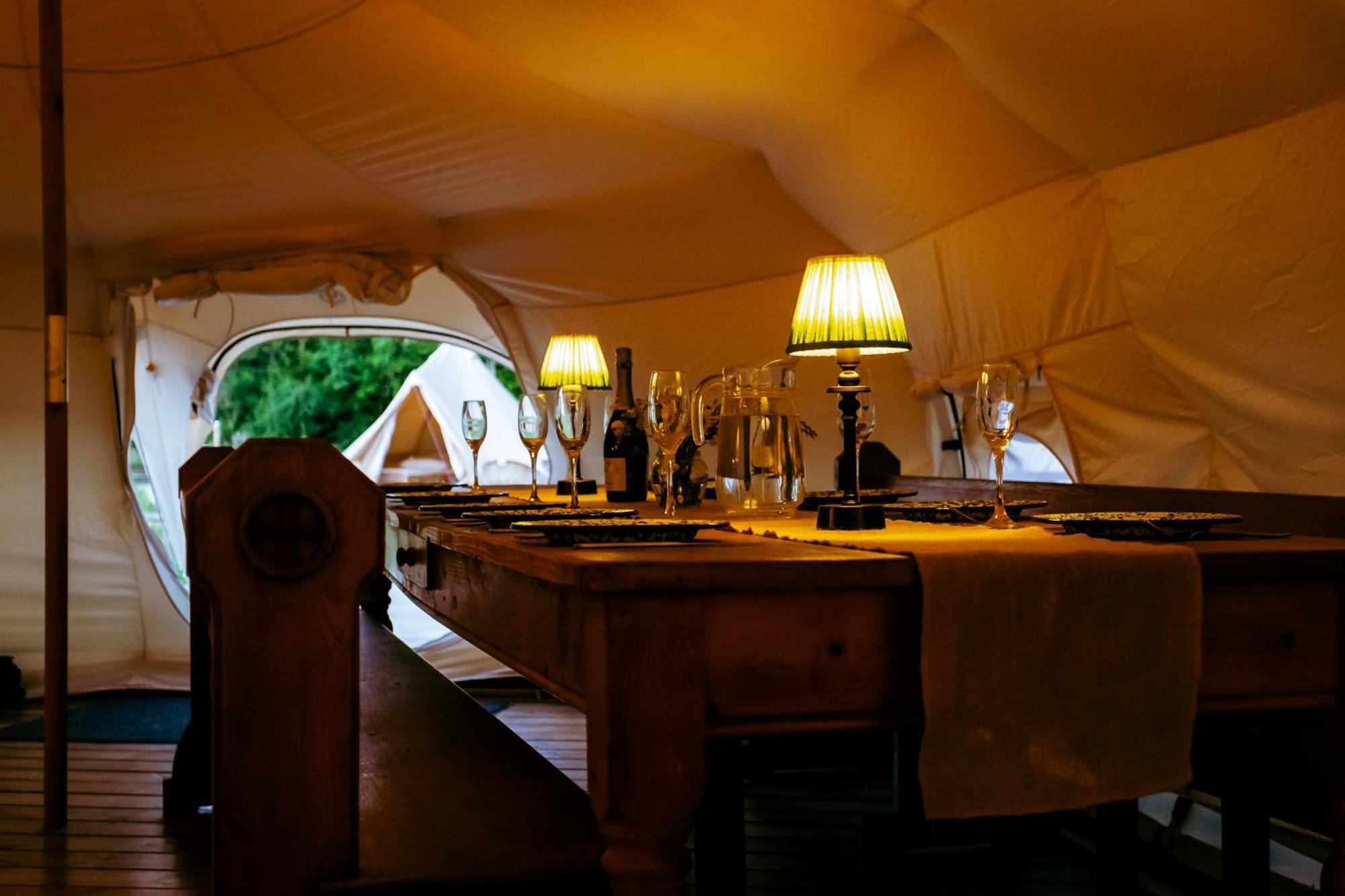 Luxury Glamping Retreat In Battle Villa Eksteriør bilde
