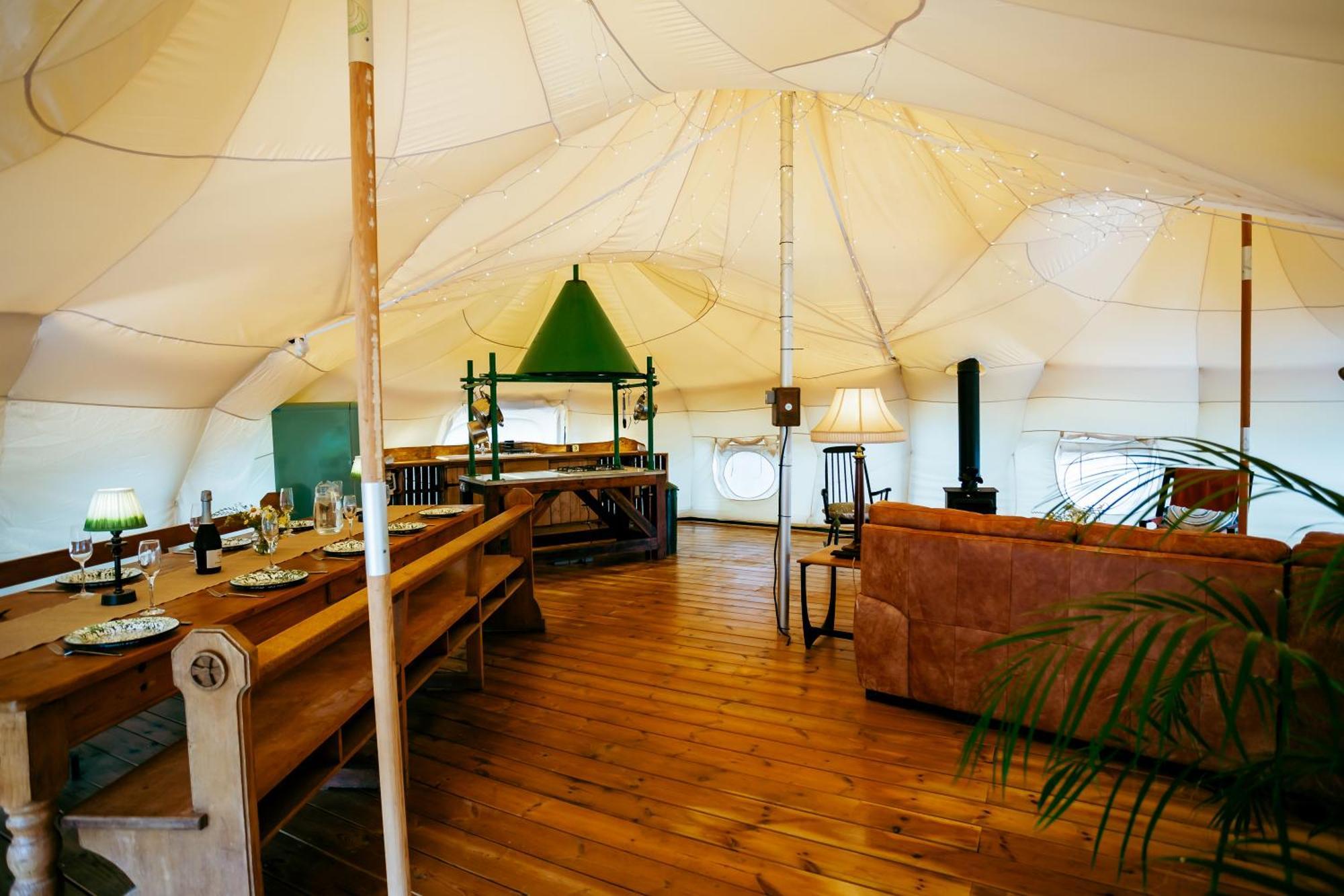 Luxury Glamping Retreat In Battle Villa Eksteriør bilde