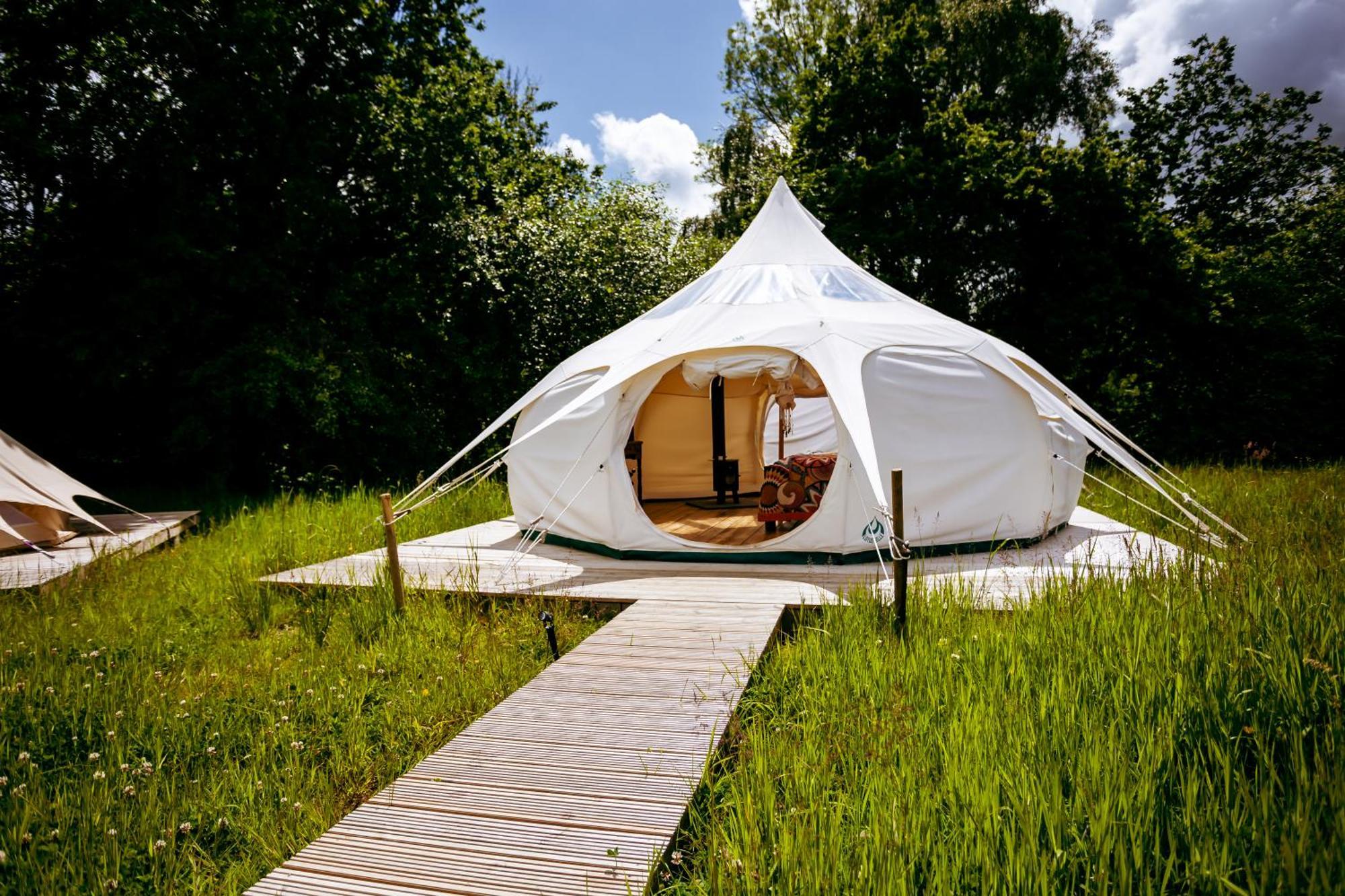 Luxury Glamping Retreat In Battle Villa Eksteriør bilde