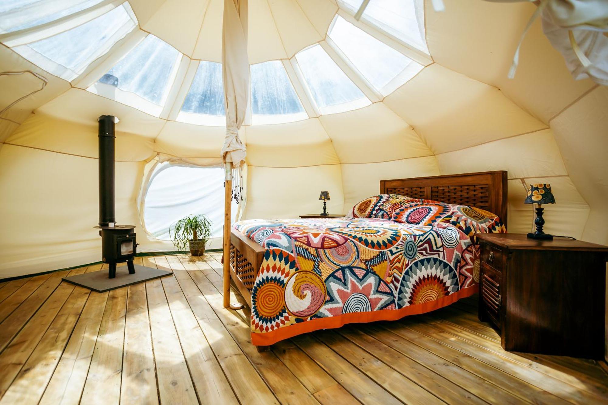 Luxury Glamping Retreat In Battle Villa Eksteriør bilde