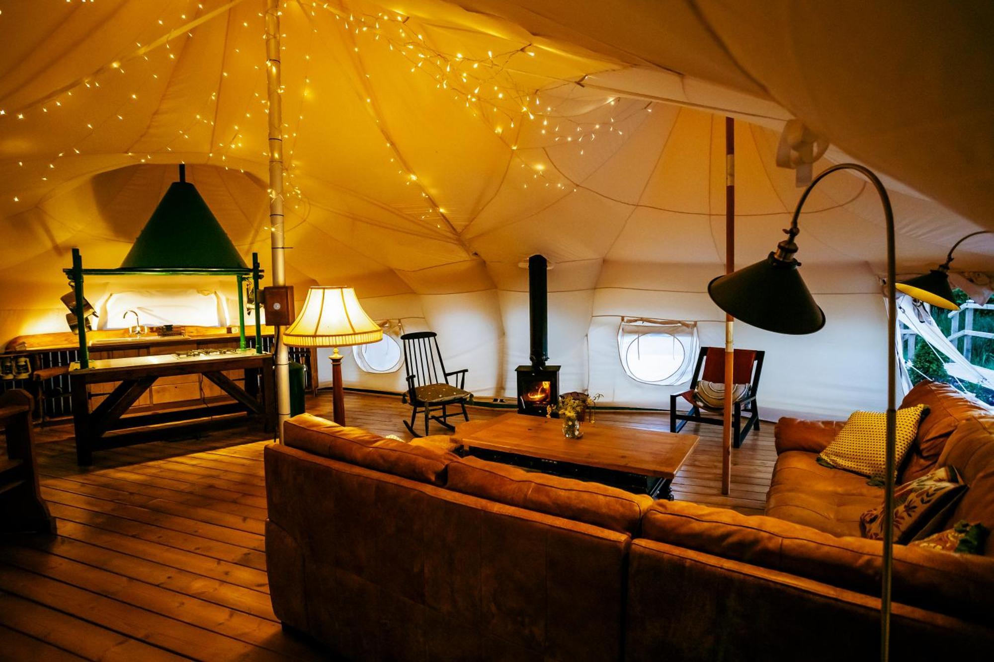 Luxury Glamping Retreat In Battle Villa Eksteriør bilde