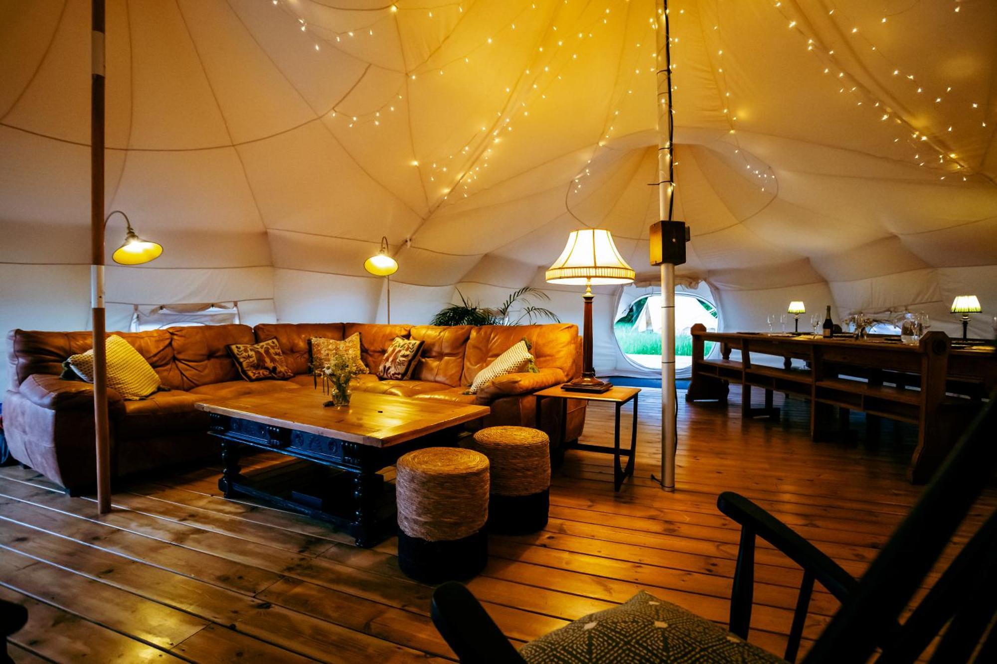 Luxury Glamping Retreat In Battle Villa Eksteriør bilde