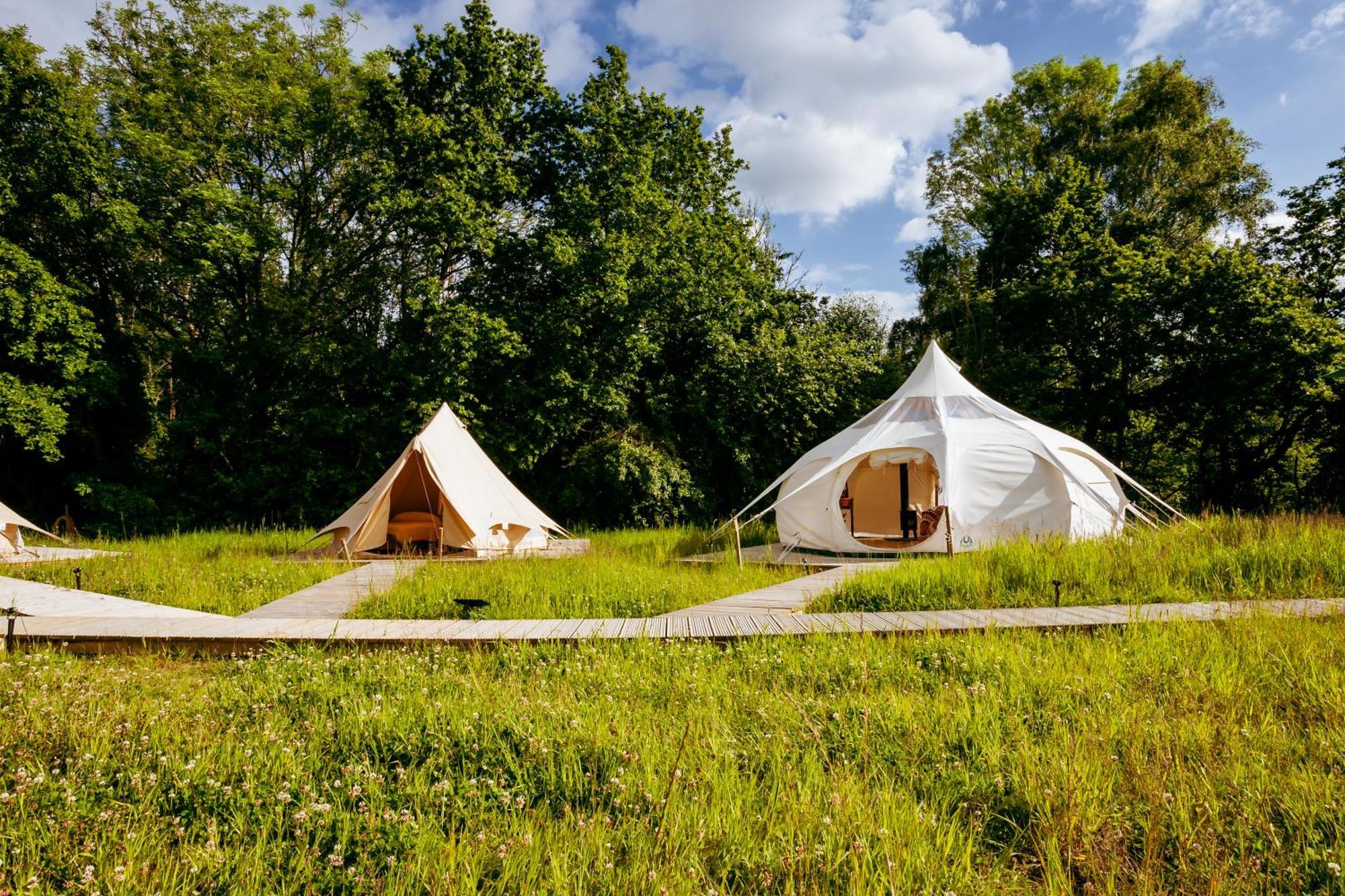 Luxury Glamping Retreat In Battle Villa Eksteriør bilde
