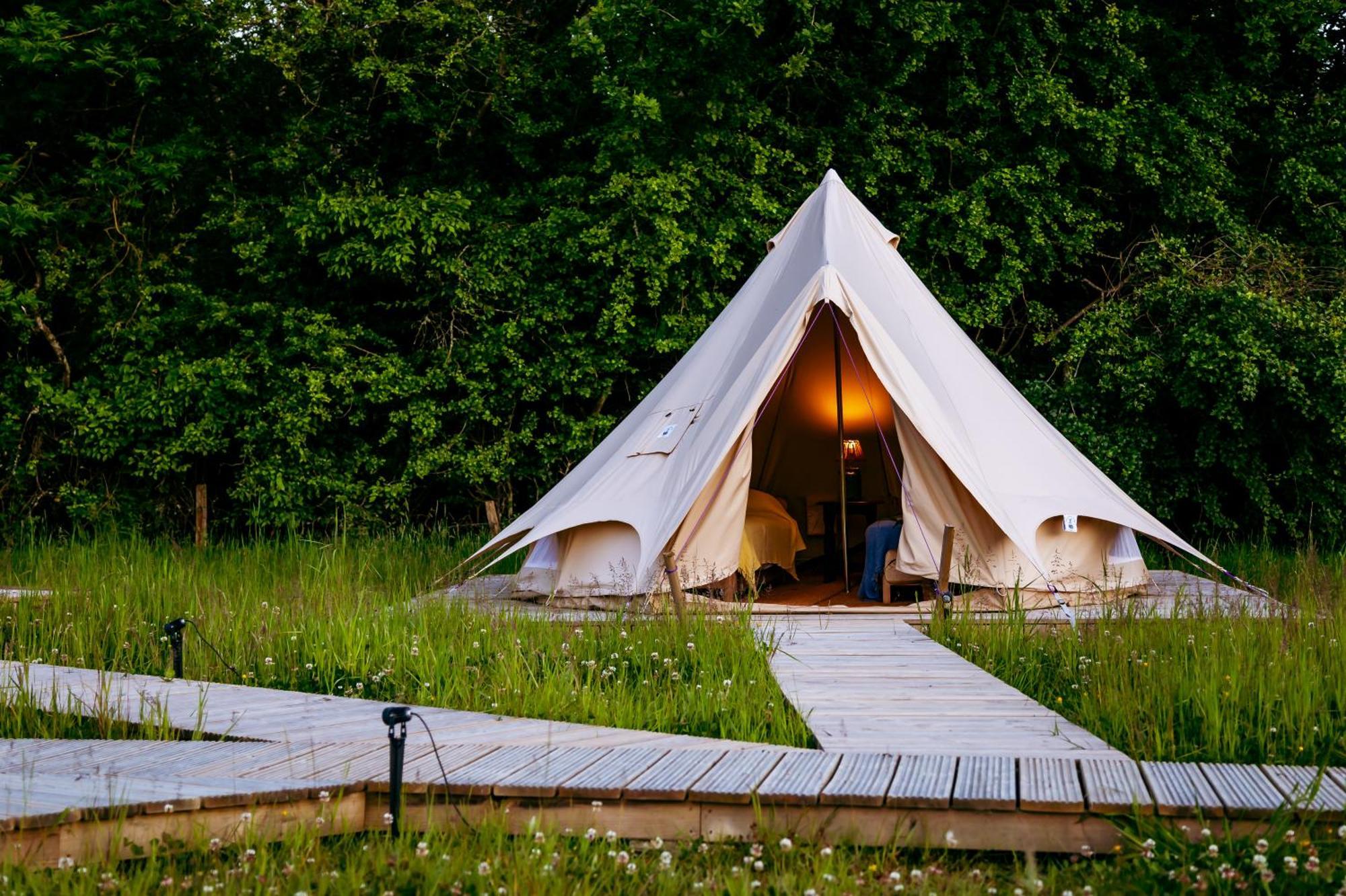 Luxury Glamping Retreat In Battle Villa Eksteriør bilde