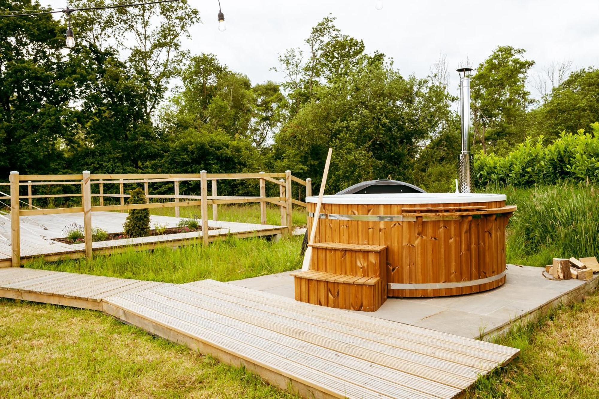 Luxury Glamping Retreat In Battle Villa Eksteriør bilde